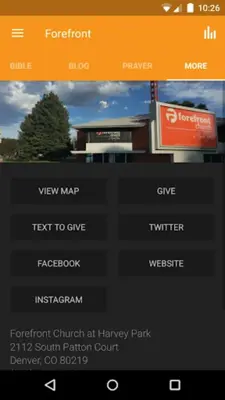 Forefront Church - CO android App screenshot 0